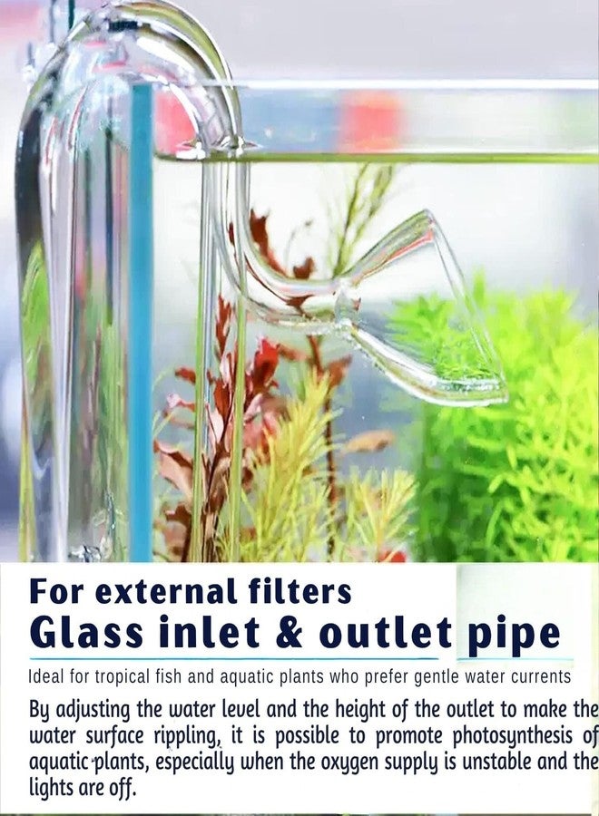 VAYINATO® 19mm Aquarium Lily Inflow Outflow Pipes Set for Aquarium Canister Filter - Aquarium Planted Tank Aquascaping ByPetzlifeworld - Image 2